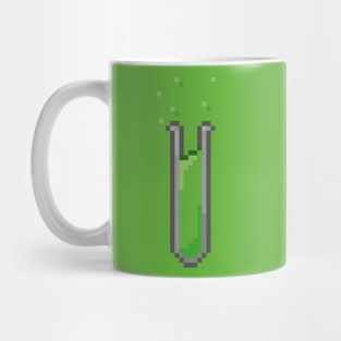 Science test tube pixel Mug